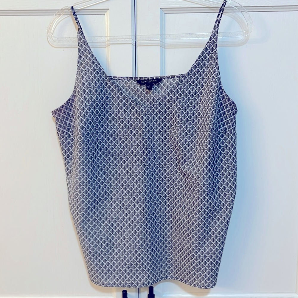 Banana Republic printed blouse style cami